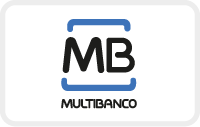 Opções de pagamento Multibanco.