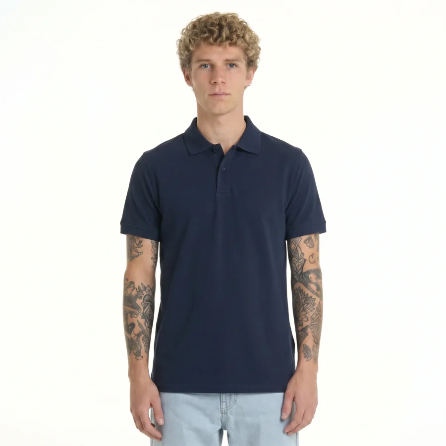 JT POLO personalizável, vista de frente