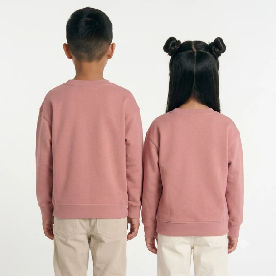 Sweatshirt de criança, vista de trás