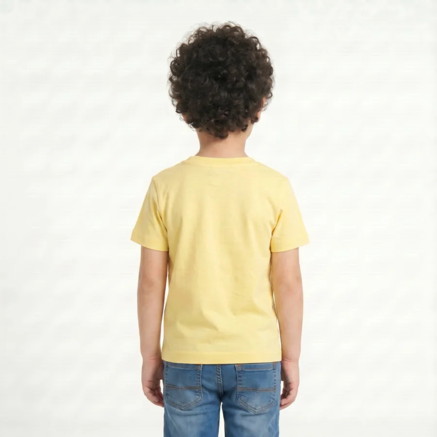 T-shirt Baby personalizável, vista de trás