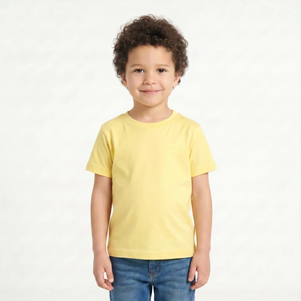T-shirt Baby personalizável, vista de frente