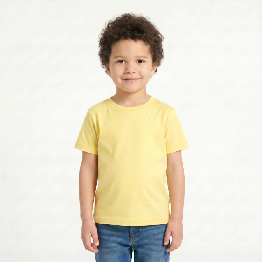 T-shirt Baby personalizável, vista de frente
